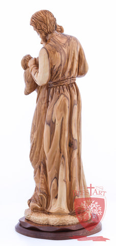 Holy Family, Joseph Looking Over the Shoulder style, Size: 17.7" Height