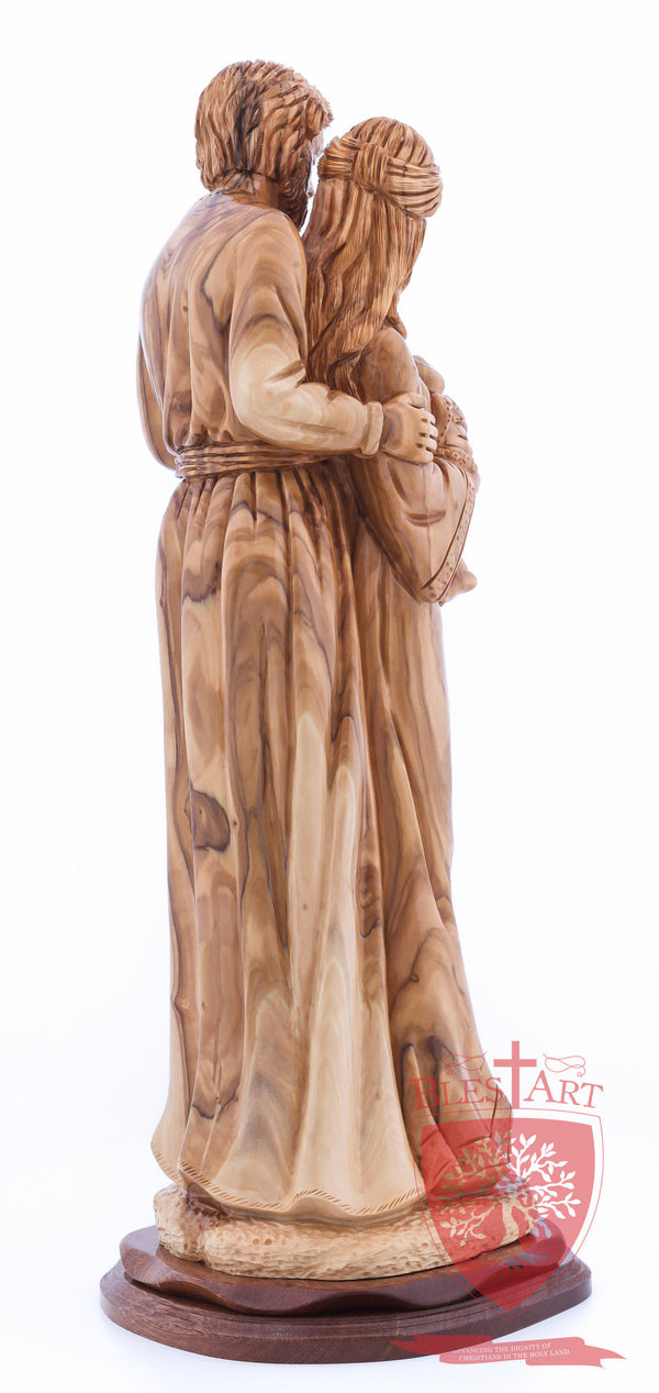 Holy Family, Joseph Looking Over the Shoulder style, Size: 17.7" Height