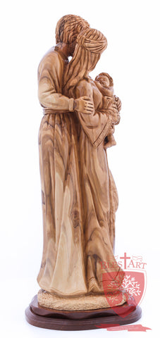 Holy Family, Joseph Looking Over the Shoulder style, Size: 17.7" Height