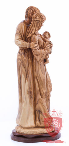 Holy Family, Joseph Looking Over the Shoulder style, Size: 17.7" Height