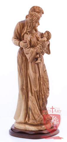 Holy Family, Joseph Looking Over the Shoulder style, Size: 17.7" Height