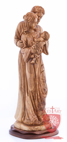 Holy Family, Joseph Looking Over the Shoulder style, Size: 17.7" Height