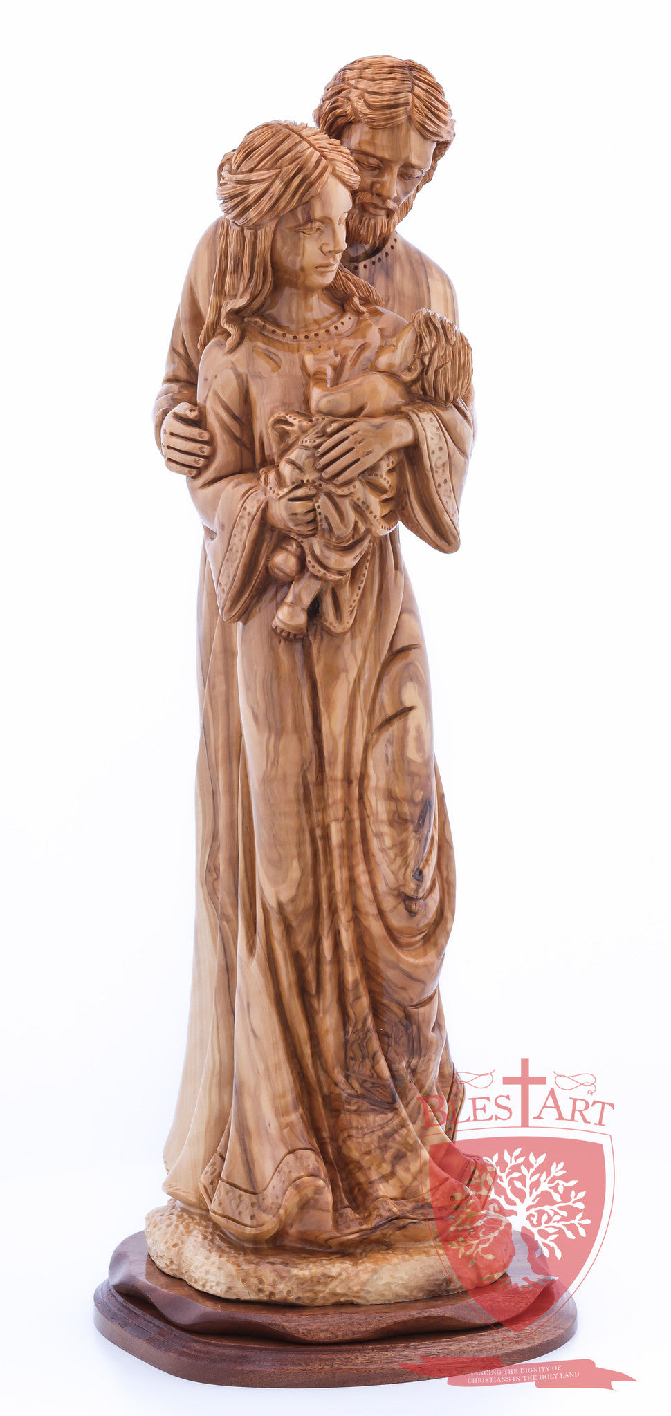 Holy Family, Joseph Looking Over the Shoulder style, Size: 17.7" Height
