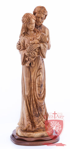 Holy Family, Joseph Looking Over the Shoulder style, Size: 17.7" Height