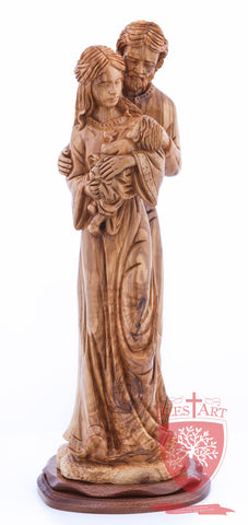 Holy Family, Joseph Looking Over the Shoulder style, Size: 17.7" Height