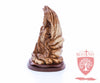 The Pieta on Mahogany Base, Museum Quality, 9"/ 23 cm height