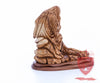 The Pieta on Mahogany Base, Museum Quality, 9"/ 23 cm height