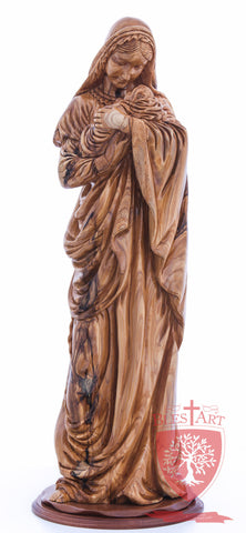 Bavarian Madonna & Child - Museum Quality - Olive wood