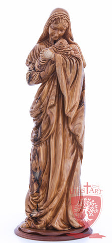 Bavarian Madonna & Child - Museum Quality - Olive wood