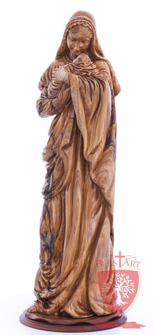 Bavarian Madonna & Child - Museum Quality - Olive wood