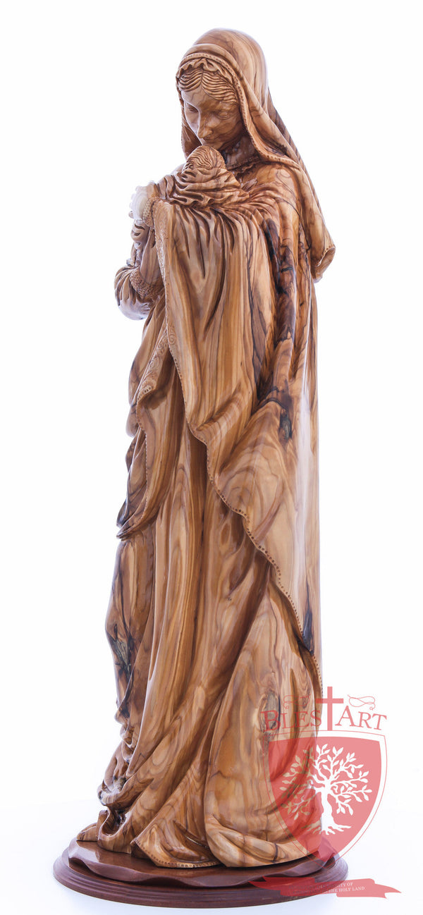 Bavarian Madonna & Child - Museum Quality - Olive wood