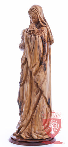 Bavarian Madonna & Child - Museum Quality - Olive wood