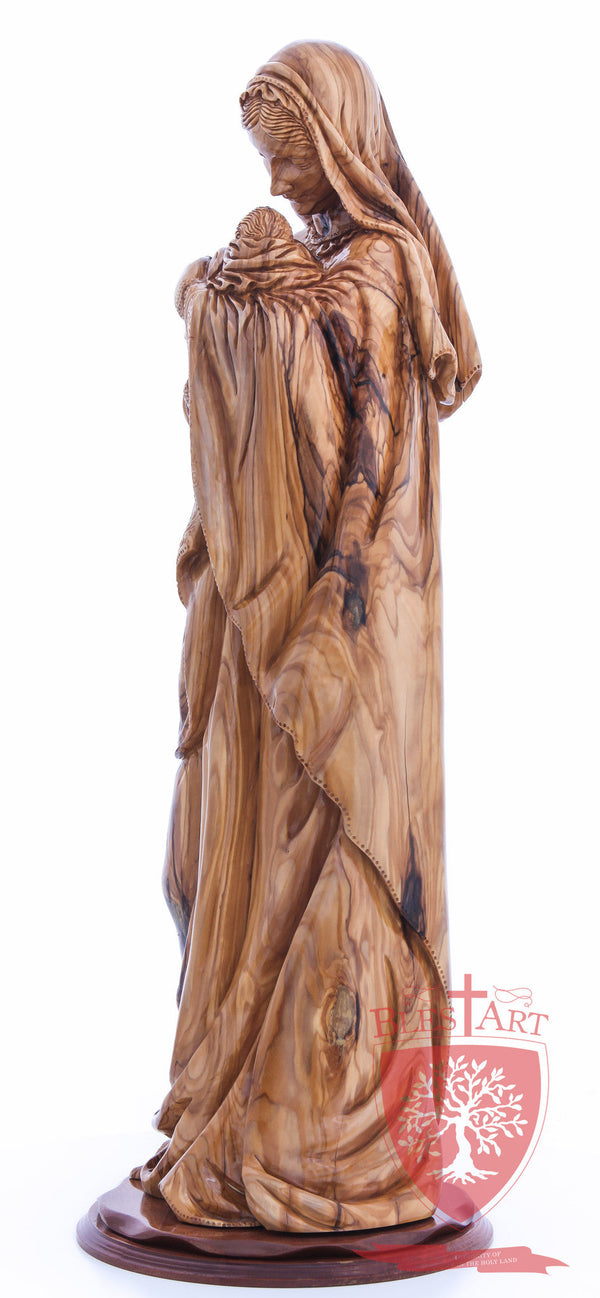 Bavarian Madonna & Child - Museum Quality - Olive wood