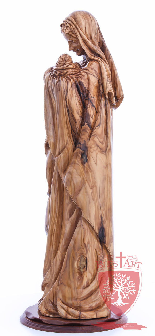 Bavarian Madonna & Child - Museum Quality - Olive wood