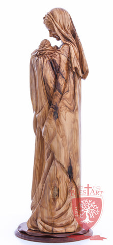 Bavarian Madonna & Child - Museum Quality - Olive wood