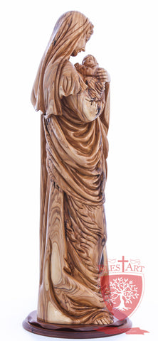 Bavarian Madonna & Child - Museum Quality - Olive wood