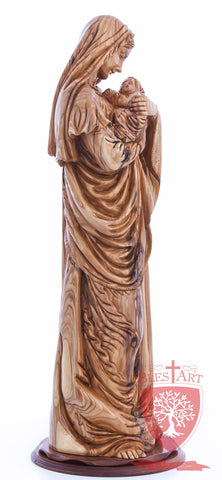 Bavarian Madonna & Child - Museum Quality - Olive wood