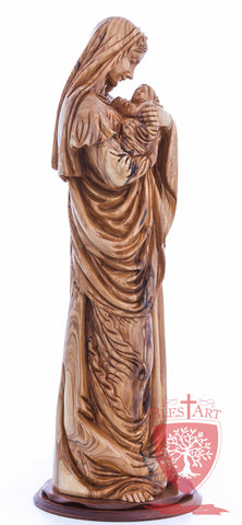 Bavarian Madonna & Child - Museum Quality - Olive wood