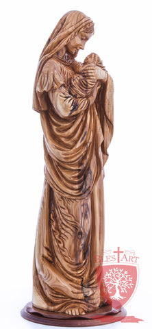 Bavarian Madonna & Child - Museum Quality - Olive wood