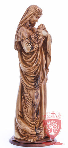 Bavarian Madonna & Child - Museum Quality - Olive wood