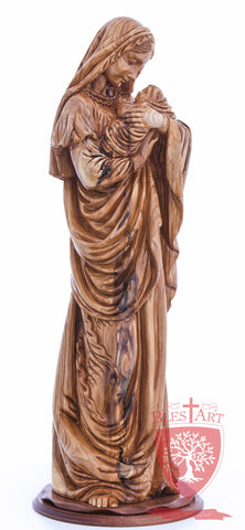 Bavarian Madonna & Child - Museum Quality - Olive wood