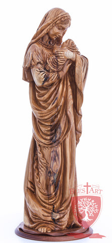 Bavarian Madonna & Child - Museum Quality - Olive wood