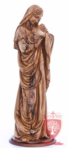 Bavarian Madonna & Child - Museum Quality - Olive wood