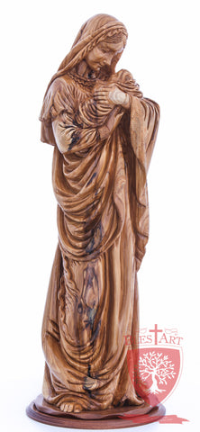 Bavarian Madonna & Child - Museum Quality - Olive wood