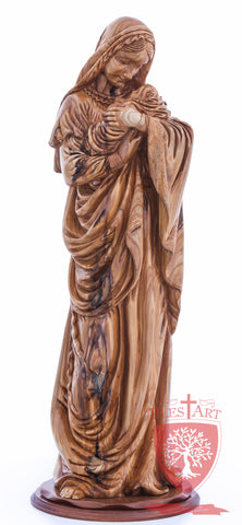 Bavarian Madonna & Child - Museum Quality - Olive wood