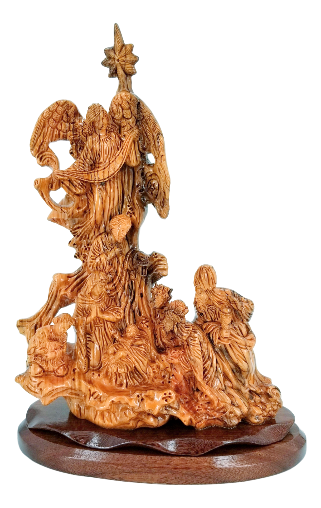 Highly detailed Nativity scene, Cathedral Quality, Size: 11" x 5.5 x 14.5