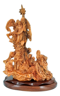 Highly detailed Nativity scene, Cathedral Quality, Size: 11" x 5.5 x 14.5
