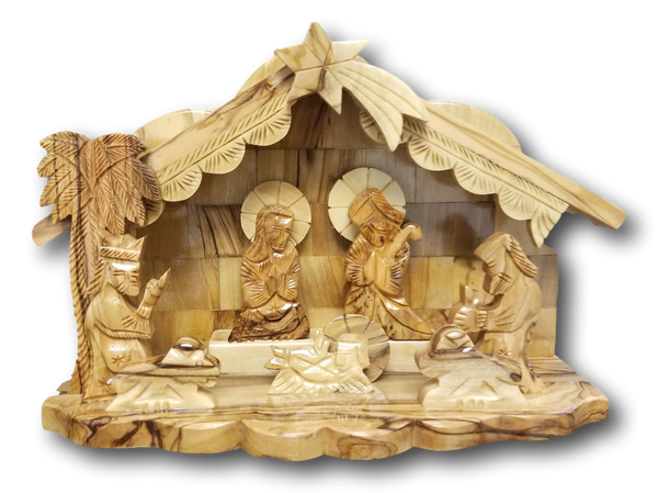 Nativity scene with 2D figures, Available in Different styles