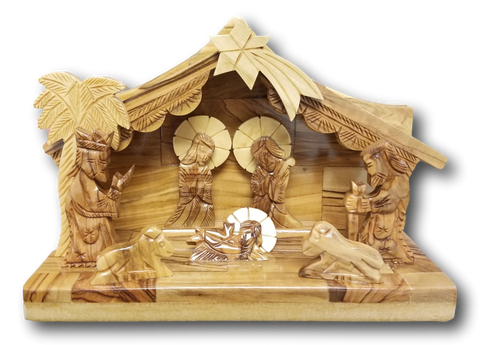 Nativity scene with 2D figures, Available in Different styles