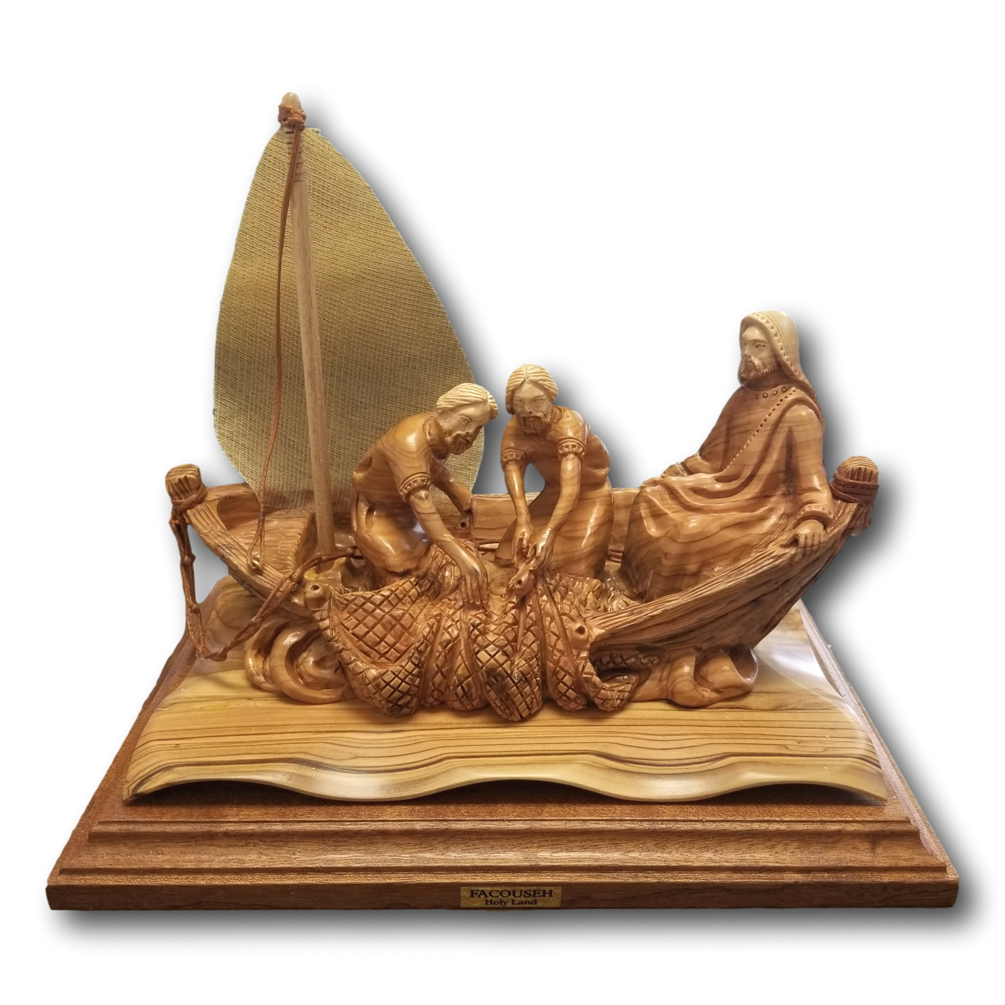Jesus and the Miraculous Catch of Fish.