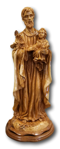 St. Joseph with Baby Jesus, Cathedral Quality