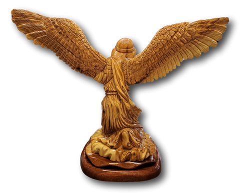 Kneeling Angel praying, Cathedral Quality