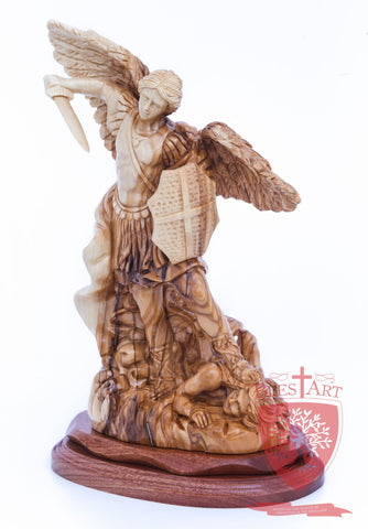 St. Michael the Archangel, Size: 8.5" Height, 5.5'' width