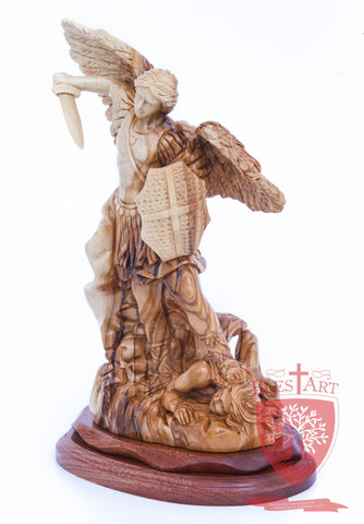 St. Michael the Archangel, Size: 8.5" Height, 5.5'' width