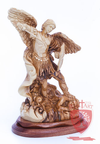 St. Michael the Archangel, Size: 8.5" Height, 5.5'' width