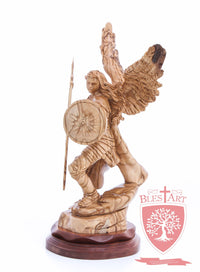 St. Raphael with Sword & Shield