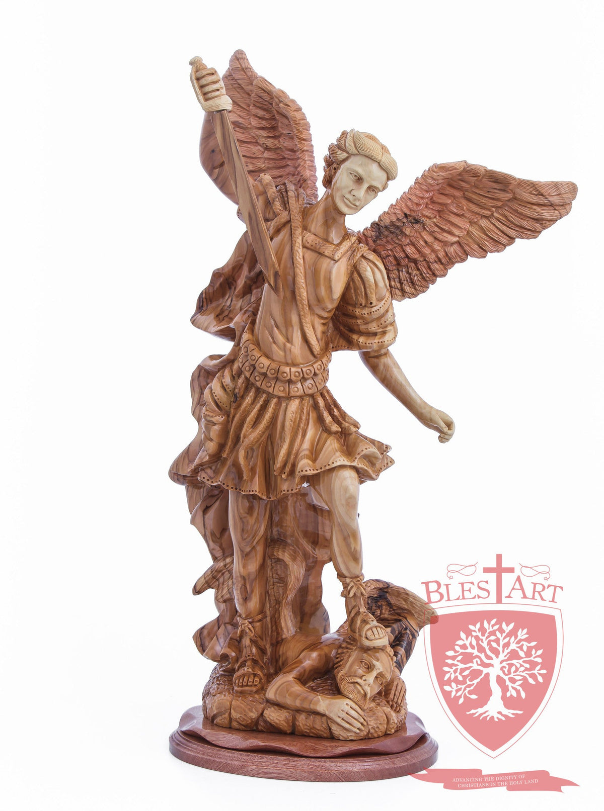 St. Michael the Archangel, Cathedral Quality, Size: 19.7"/50 CM Height
