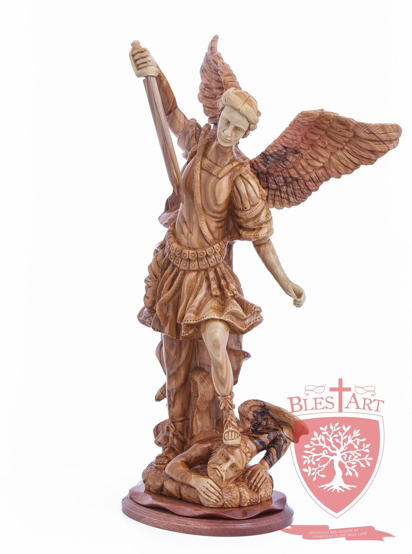 St. Michael the Archangel, Cathedral Quality, Size: 19.7"/50 CM Height