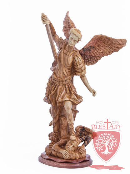 St. Michael the Archangel, Cathedral Quality, Size: 19.7"/50 CM Height