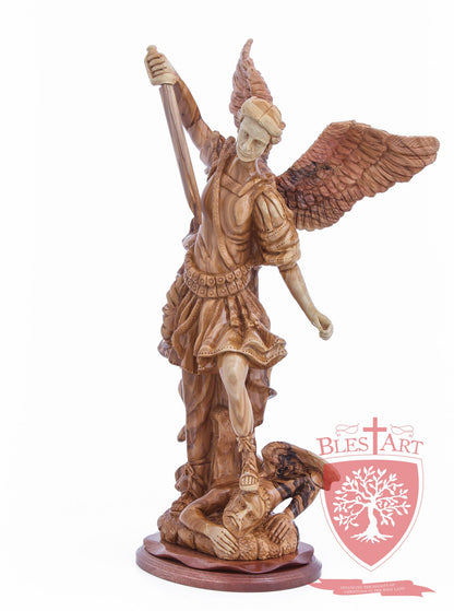 St. Michael the Archangel, Cathedral Quality, Size: 19.7"/50 CM Height