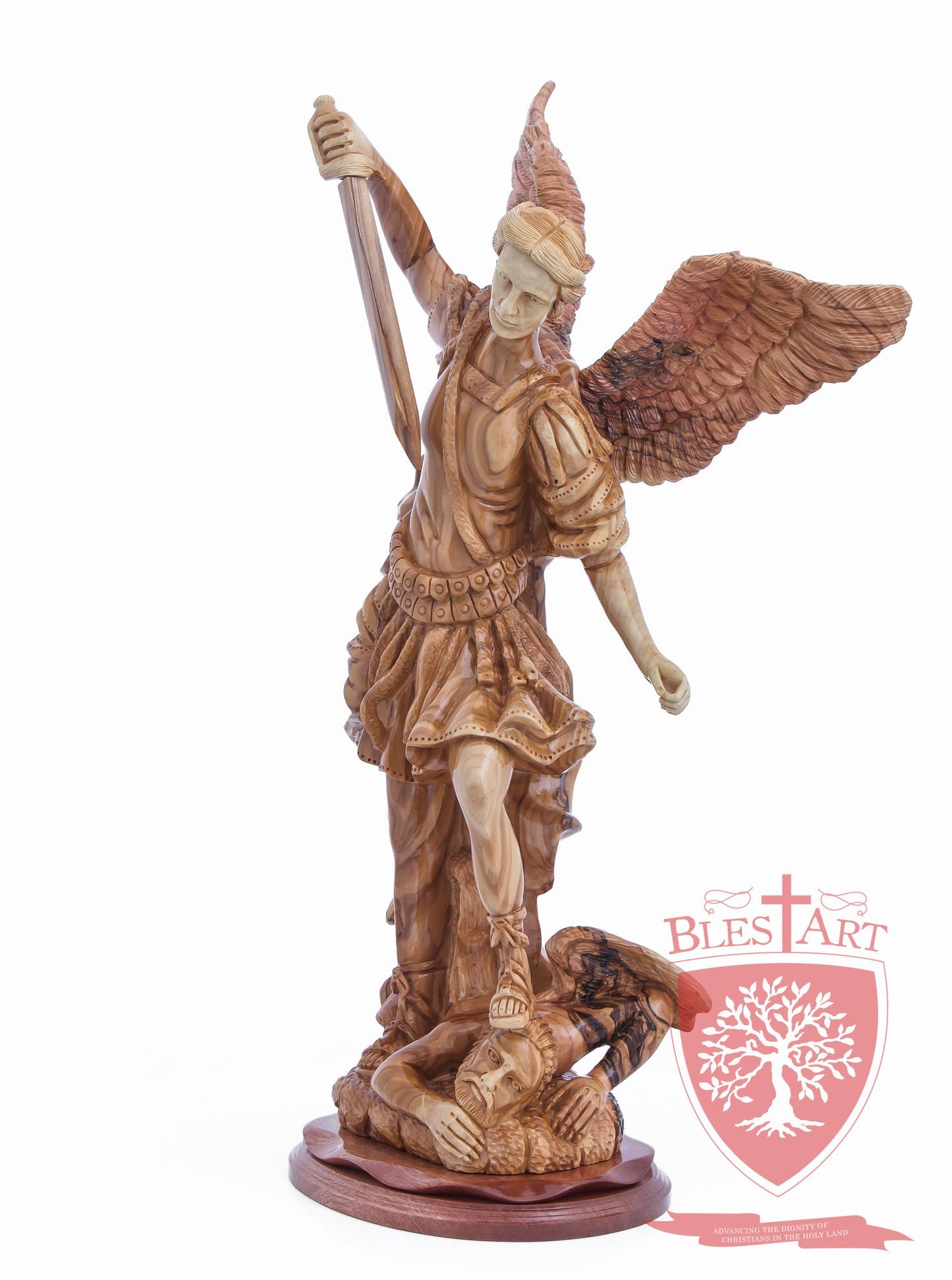St. Michael the Archangel, Cathedral Quality, Size: 19.7"/50 CM Height
