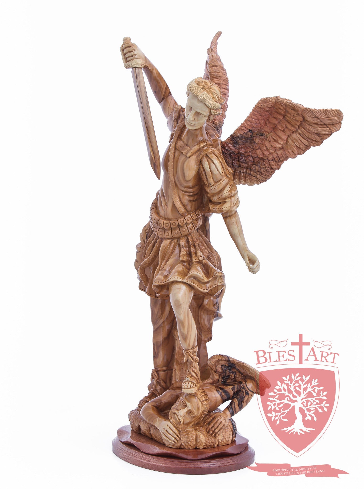 St. Michael the Archangel, Cathedral Quality, Size: 19.7"/50 CM Height