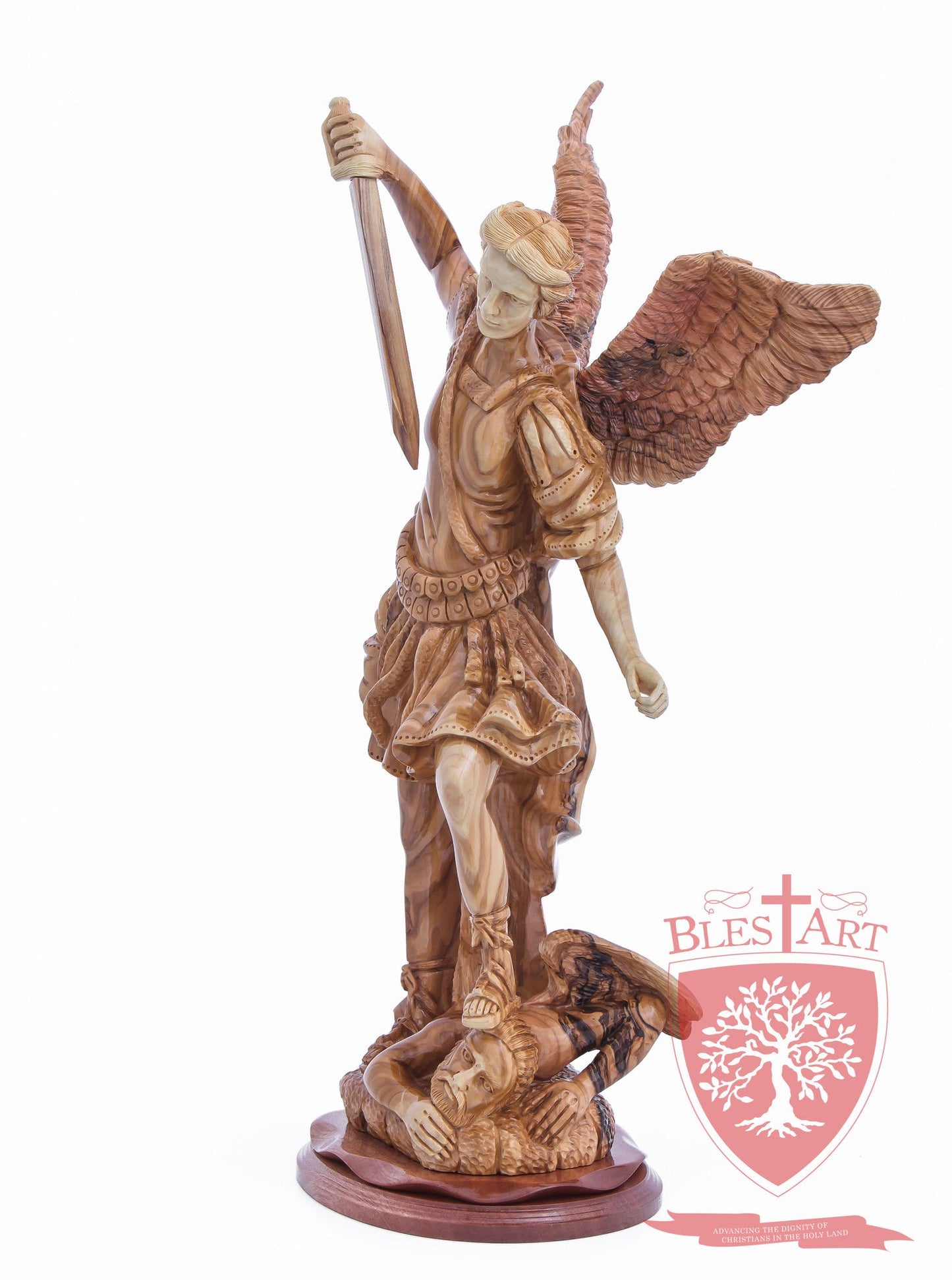 St. Michael the Archangel, Cathedral Quality, Size: 19.7"/50 CM Height