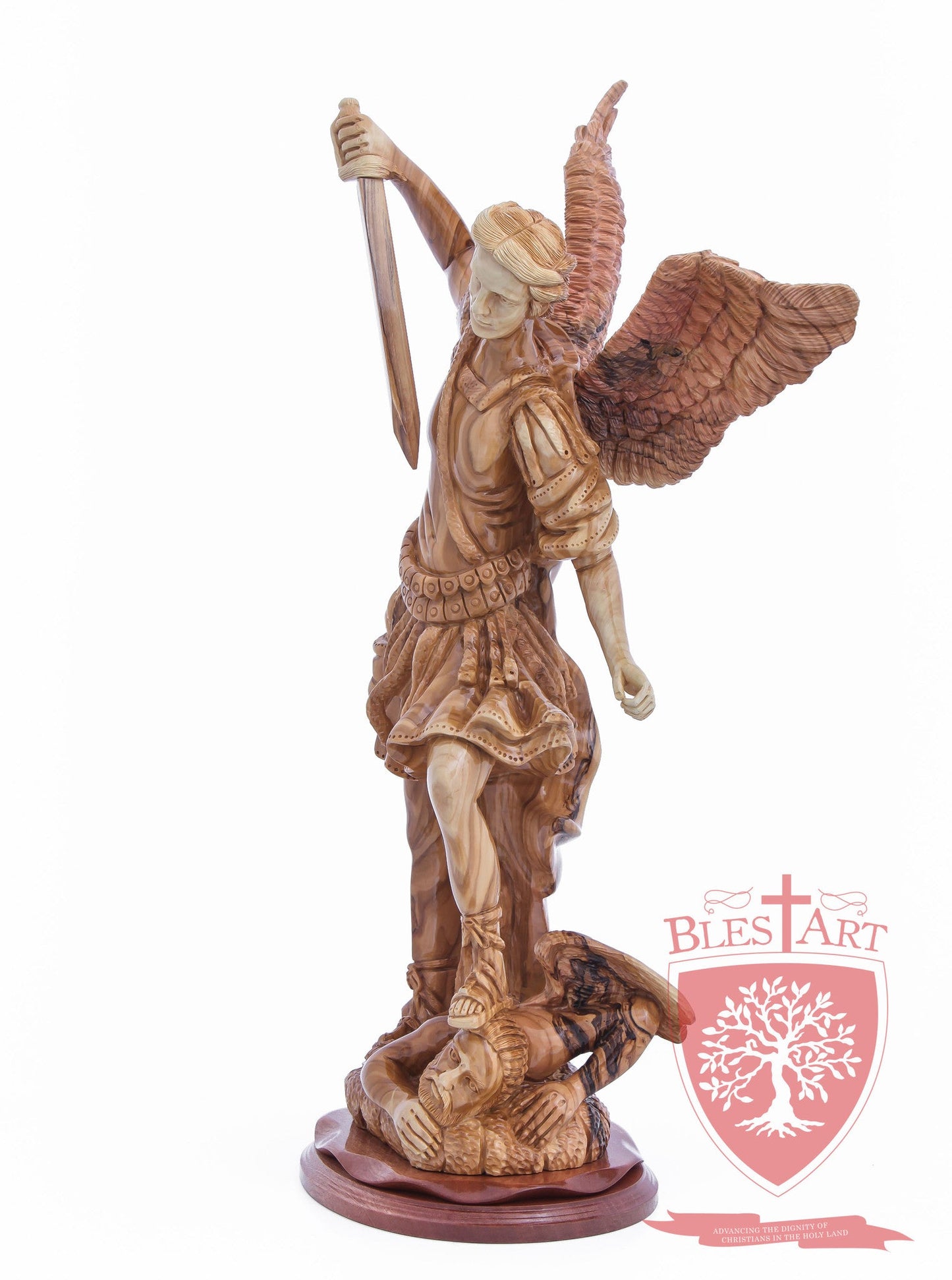 St. Michael the Archangel, Cathedral Quality, Size: 19.7"/50 CM Height