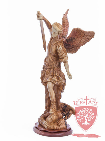 St. Michael the Archangel, Cathedral Quality, Size: 19.7"/50 CM Height