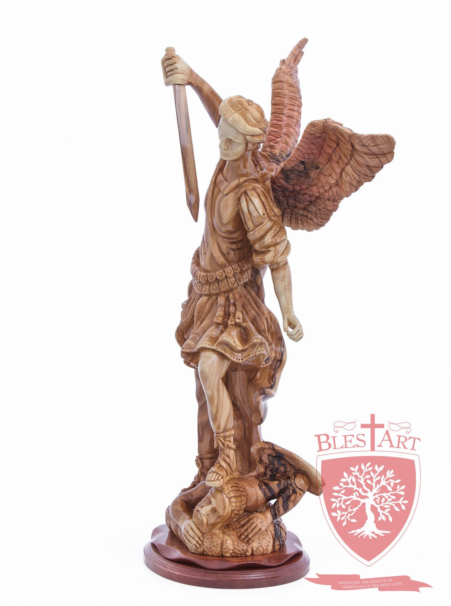 St. Michael the Archangel, Cathedral Quality, Size: 19.7"/50 CM Height